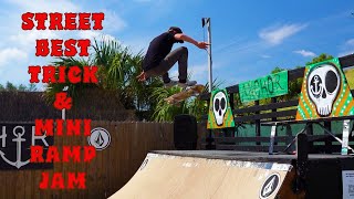 Street Best Trick and Mini Ramp Jam Recap [upl. by Clift]