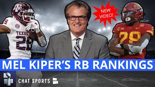 Mel Kiper’s Top 10 RB Prospects For 2022 NFL Draft Led By Breece Hall  NFL Draft Prospect Rankings [upl. by Festus]