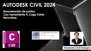 Autodesk Civil 3d 2024 Cogo Points Renumber [upl. by Bengt]