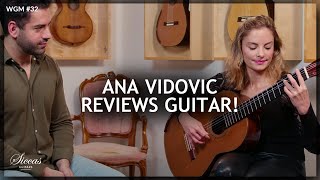 WORLDS MOST FAMOUS GUITAR 🤫  ANA VIDOVIC on The Weekly Guitar Meeting 32 Cadiz Stephany Lijoi [upl. by Kirsch640]