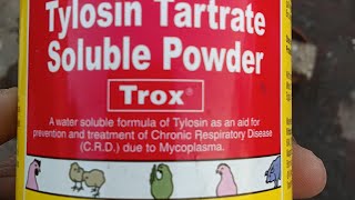 tylosin tartrate soluble powder Trox khansi eyes khrab hon [upl. by Alihs113]