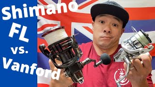 Shimano Stradic FL vs Vanford [upl. by Subak]