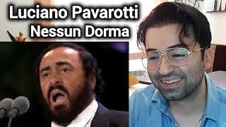 I like Opera  First time hearing Luciano Pavarotti Nessun Dorma  Reaction [upl. by Ofori]