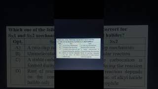 sn1and sn2 mechanism reaction of alkyl halides [upl. by Terrag]