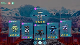 War Robots  Top 5 Tier 3 Robots  Raven Mender Bulwark Weyland Tyr  WR Gameplay [upl. by Duggan]