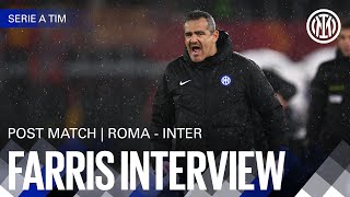 MASSIMILIANO FARRIS INTERVIEW  ROMA 24 INTER 🎙️⚫🔵 [upl. by Nohsal]