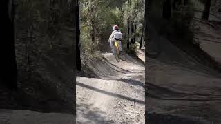 Narooma was crazy COMMENCALBIKESSKIS mtb mtbjump bike nohands fyp viralvideo [upl. by Marnia253]