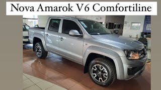 NOVA AMAROK V6 COMFORTILINE QUAL A DIFERENÇA QUAL O PREÇO [upl. by Yesnil589]