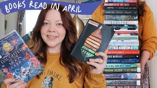 Books I Read in April [upl. by Thatch650]