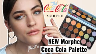 NEW MORPHE x COCA COLA 1971 PALETTE TUTORIAL  Part 2  The Unity Collection [upl. by Eyak]