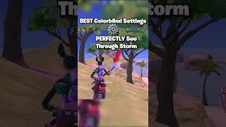 BEST Colorblind Settings In Fortnite Chapter 5 🤯 shorts fortnite [upl. by Hama620]