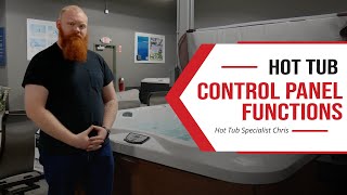 Hot Tub Control Panel Functions Explained [upl. by Alleon]