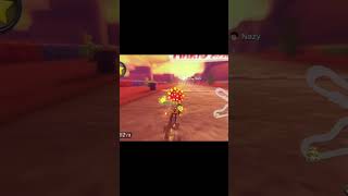 Double Wammy mariokart mariokart8deluxe shock bombbomb funny peteypiranha [upl. by Jochbed]