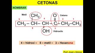 CETONAS NOMENCLATURA paso a paso [upl. by Bevon]