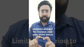 Limitation period to file an insurance policy claim under MV Act legalstudies legaleducation law [upl. by Heda]