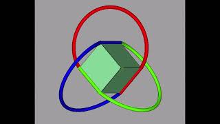 Trefoil knot on a cube [upl. by Shaff]