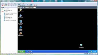 Windows XP Pro SP3 in VMWare off iSCSI Target using gPXE over 80211n [upl. by Miyasawa]