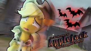 The Misadventures of Applejack the Vampire Slayer Animation [upl. by Sutsuj962]