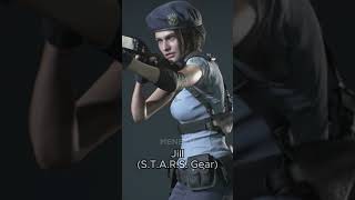 Resident Evil 3 Remake  All Costumes [upl. by Ahselrak]