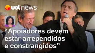 Indiciado Bolsonaro fica totalmente isolado e sem defesa de políticos da direita diz Raquel Landim [upl. by Piggy]