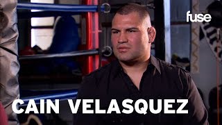 Cain Velasquez On Retirement  Mario Lopez One On One  Fuse [upl. by Annaira345]