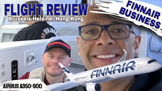 Finnair Business Class Review LUXURY TRAVEL You NEED to Experience A350900 Honest Review [upl. by Costin]