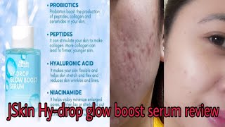 JSkin Hydrop glow boost serum reviewproductreview skincare atienzaanna2435 [upl. by Sivat547]