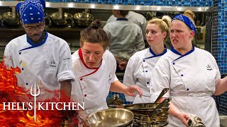 Steve’s Silent Struggle amp Josie’s Garnish Errors Baffle Chef Ramsay  Hell’s Kitchen [upl. by Lisa]