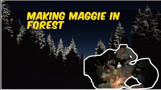 Making maggie in forest travel forest friends trending [upl. by Ahron]