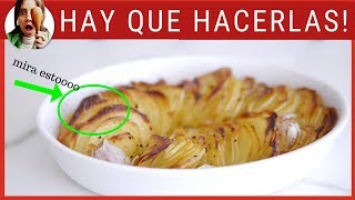 PAPAS AL HORNO TIERNAS Y CROCANTES A LA VEZ [upl. by Keyte]