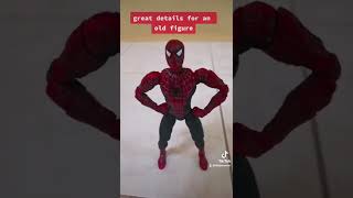 Toybiz Super Poseable Spiderman 2022 Reveal Shorts [upl. by Vergil950]