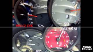 Porsche 991 II C4S VS 991 C4 GTS [upl. by Felita]