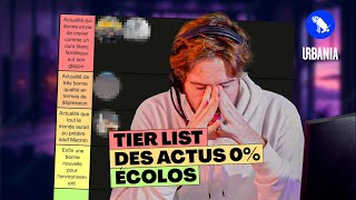 La tierslist 0 écolo spoiler  gros doss sur Stéphane Streaming [upl. by Ttreve]