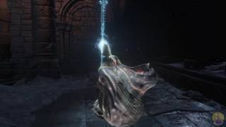 Dark Souls 3 Archdeacons Great Staff reviewshowcase [upl. by Ellehcal359]