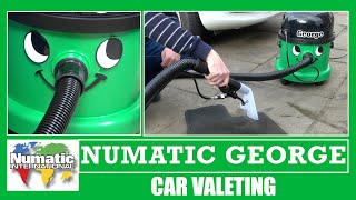 Numatic George Car Cleaning Demo amp Set Up For Wet amp Dry Use [upl. by Doherty]