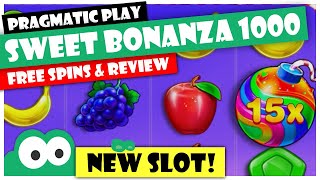 🍬 Sweet Bonanza 1000 Review 🍫 HUGE First Free Spin ⭐ New Pragmatic Play Demo Mode Slot [upl. by Kissner35]