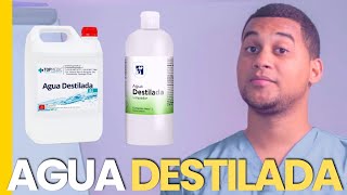 AGUA DESTILADA PARA QUE SIRVE  3 COSAS [upl. by Gale]