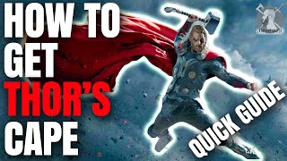 How to get THORS CAPE Assassins Creed Valhalla Quick Guide [upl. by Atikahs]