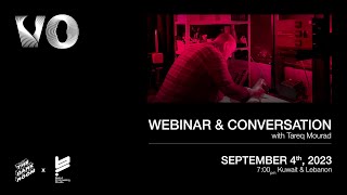 VODarkroom X BEIRUT PRINTMAKING STUDIO WEBINAR amp CONVERSATION with Tareq Mourad [upl. by Yemaj]