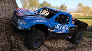 Baja 1000 rc style ft Traxxas Trophy truck [upl. by Aw27]