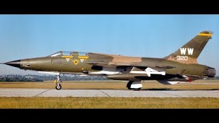 F105G Thunderchief Wild Weasel display at Air Force Museum [upl. by Giordano]