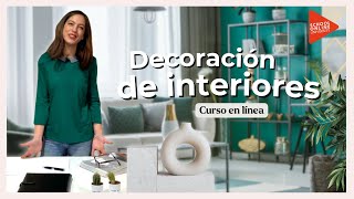 Curso en línea  Decoración de interiores  School Online University [upl. by Spindell889]