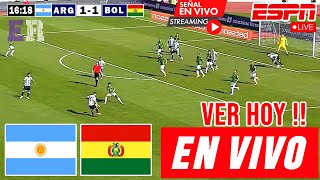 Argentina vs Bolivia en vivo Donde Ver A Que Hora Juega Argentina vs Bolivia Eliminatorias 2024 [upl. by Ahs]