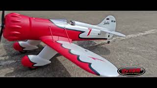 Dynam Gee Bee Y V2 Sport 3D Aerobatic 4S RC Plane 1270mm [upl. by Enneicul]