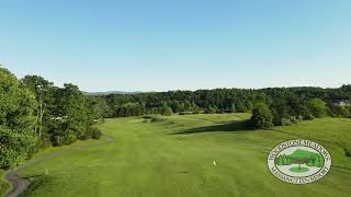 Massanutten Resort Woodstone Meadows Hole 3 Aerial View [upl. by Qerat]