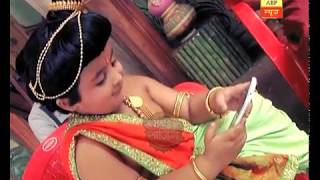 Paramavatar Shri Krishna Child artist enjoys selfie mobile games [upl. by Tattan]