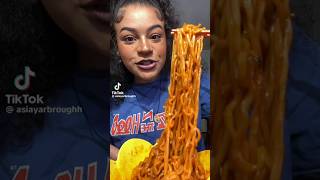 2x Spicy Buldak Noodles No Reaction shorts noodles subscribe [upl. by Tadeas]