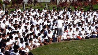 Tonga College school song with dance instructor [upl. by Serica]