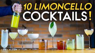 Top 10 Limoncello Cocktails plus Lime amp Orange [upl. by Alonso239]