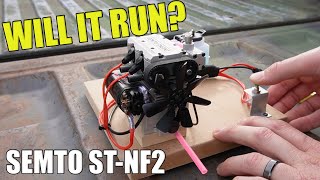 WILL IT RUN SEMTO MODEL STNF2 Nitro 4 Stroke 2 Cylinder Engine [upl. by Warrin]